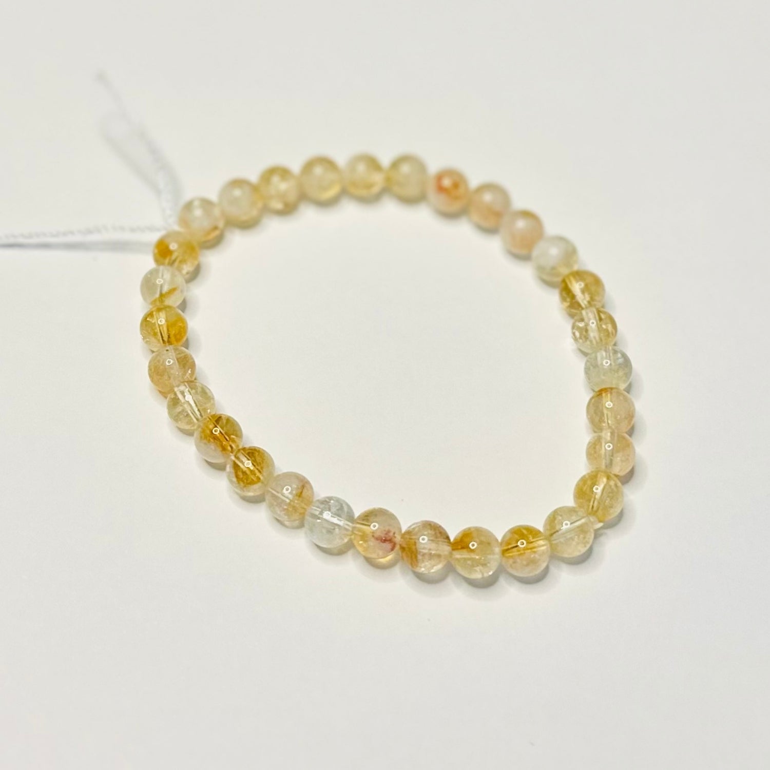 Citrine Semi Precious Beads Bracelet