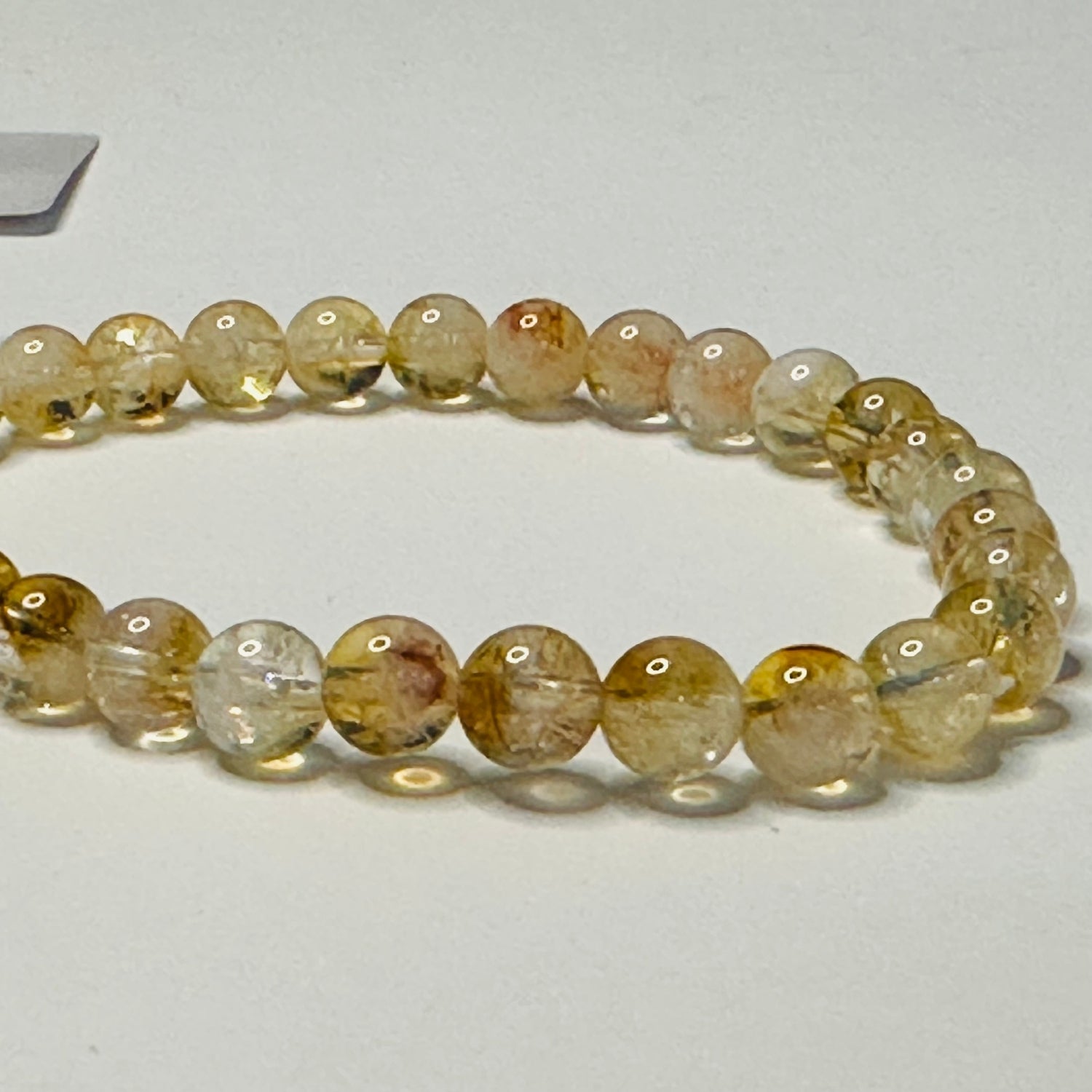 Citrine Semi Precious Beads Bracelet