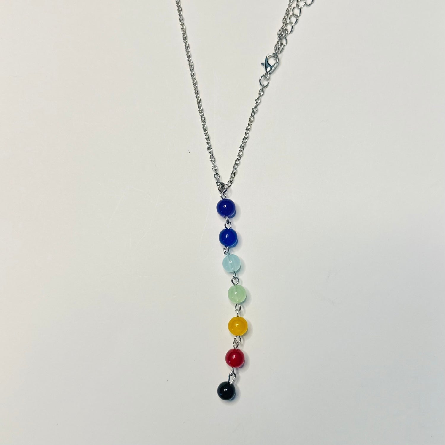 Chakra Beads Pendant and Chain