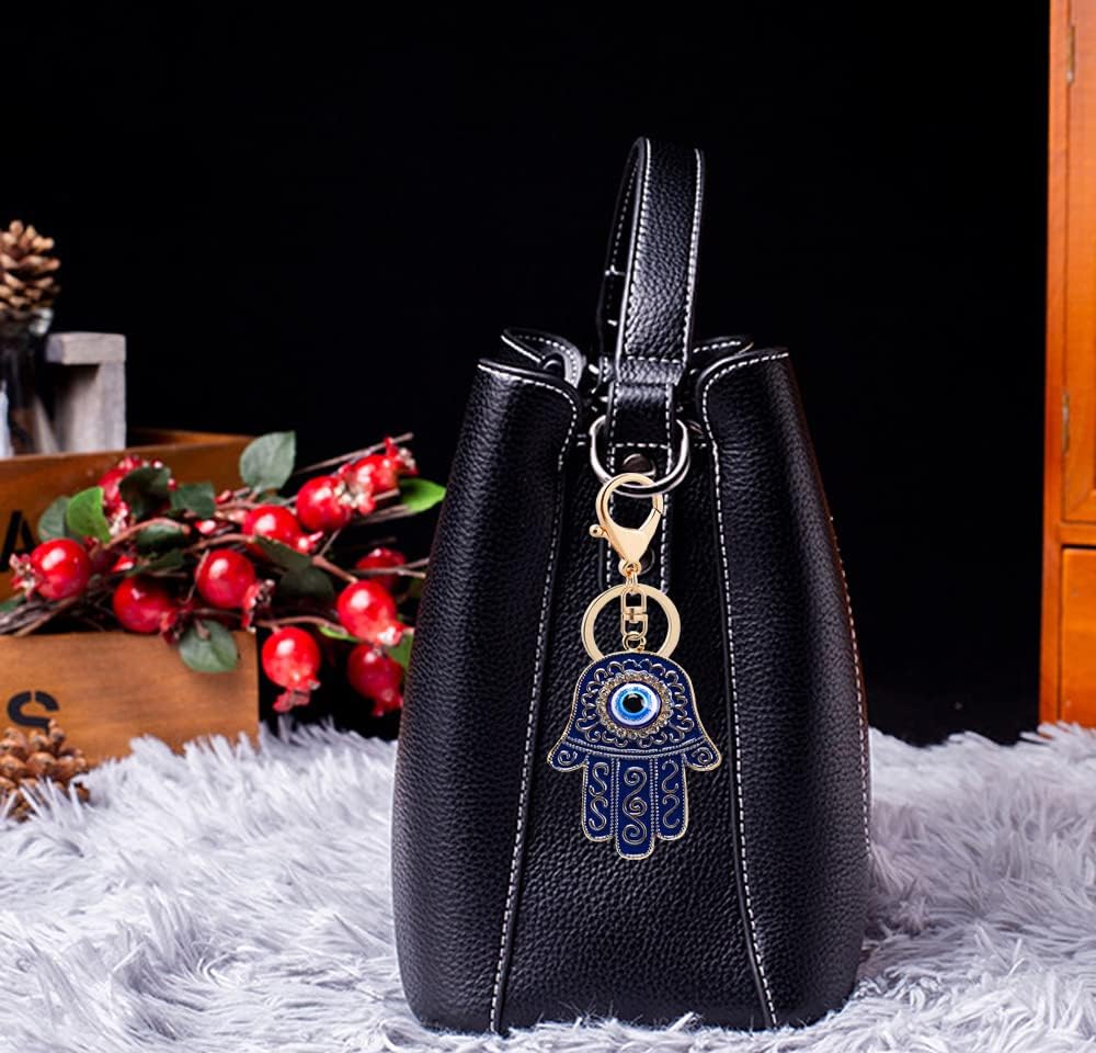 Hamsa Hand & Evil Eye Keychain