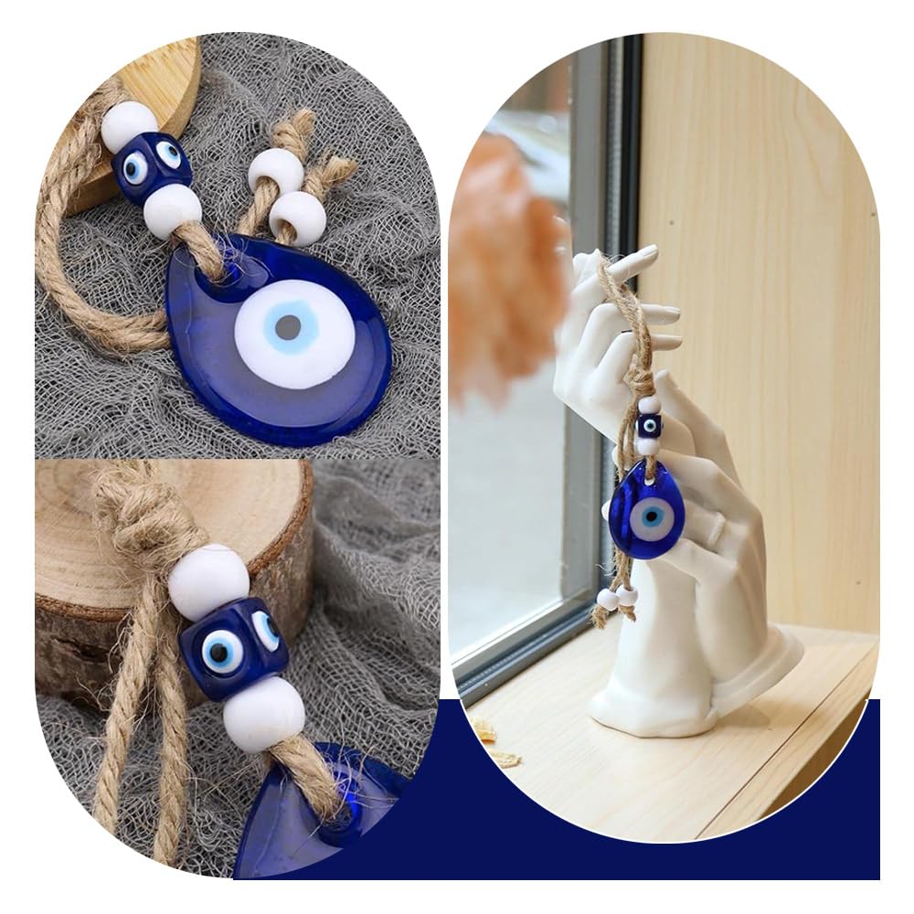 2Pcs Evil Eye Wall Ornament Amulet