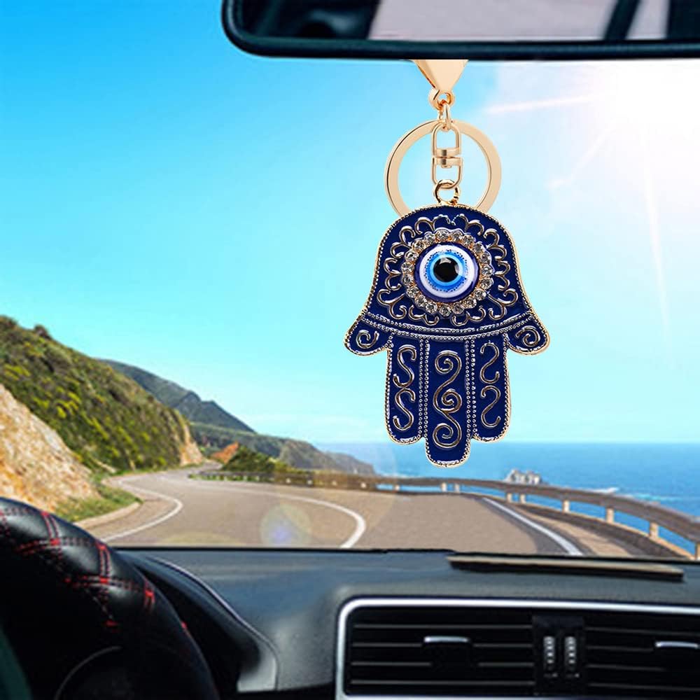 Hamsa Hand & Evil Eye Keychain