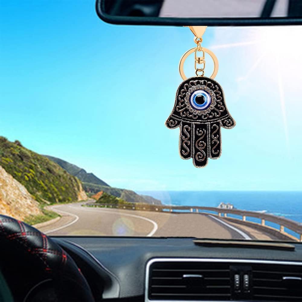 Hamsa Hand & Evil Eye Keychain