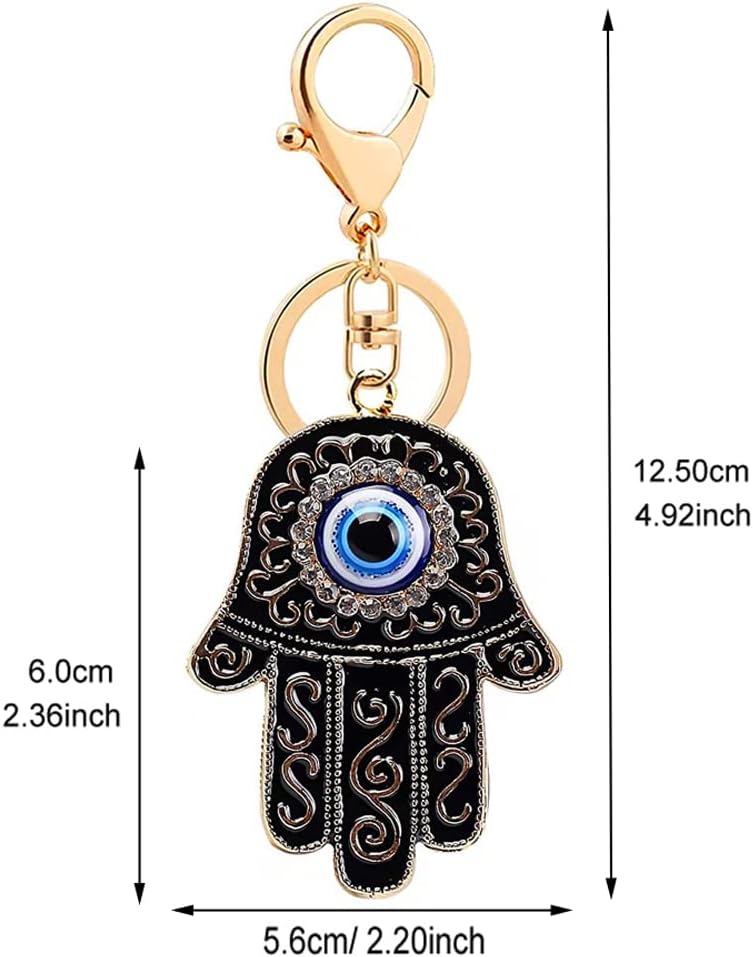 Hamsa Hand & Evil Eye Keychain