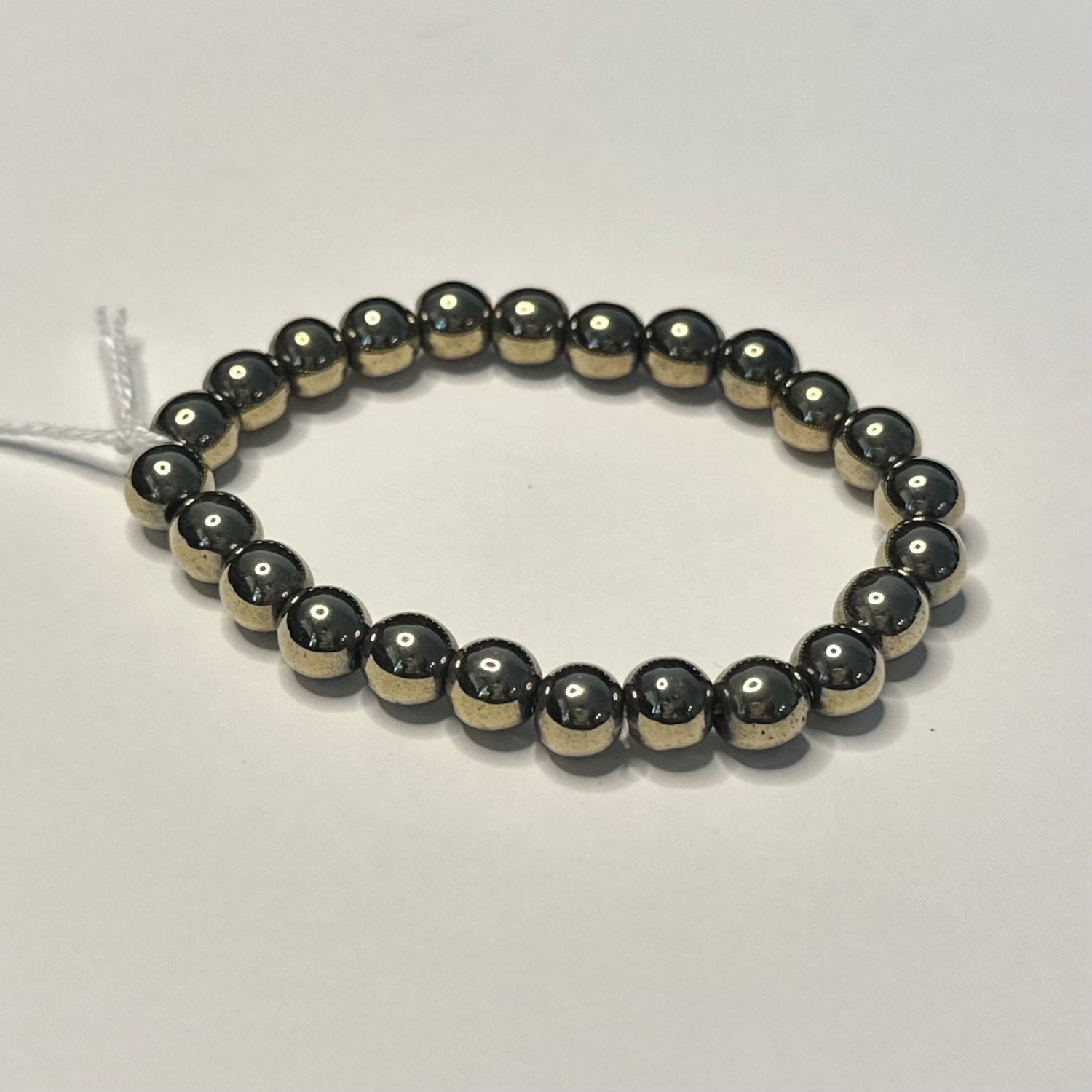 Pyrite Beads Bracelet