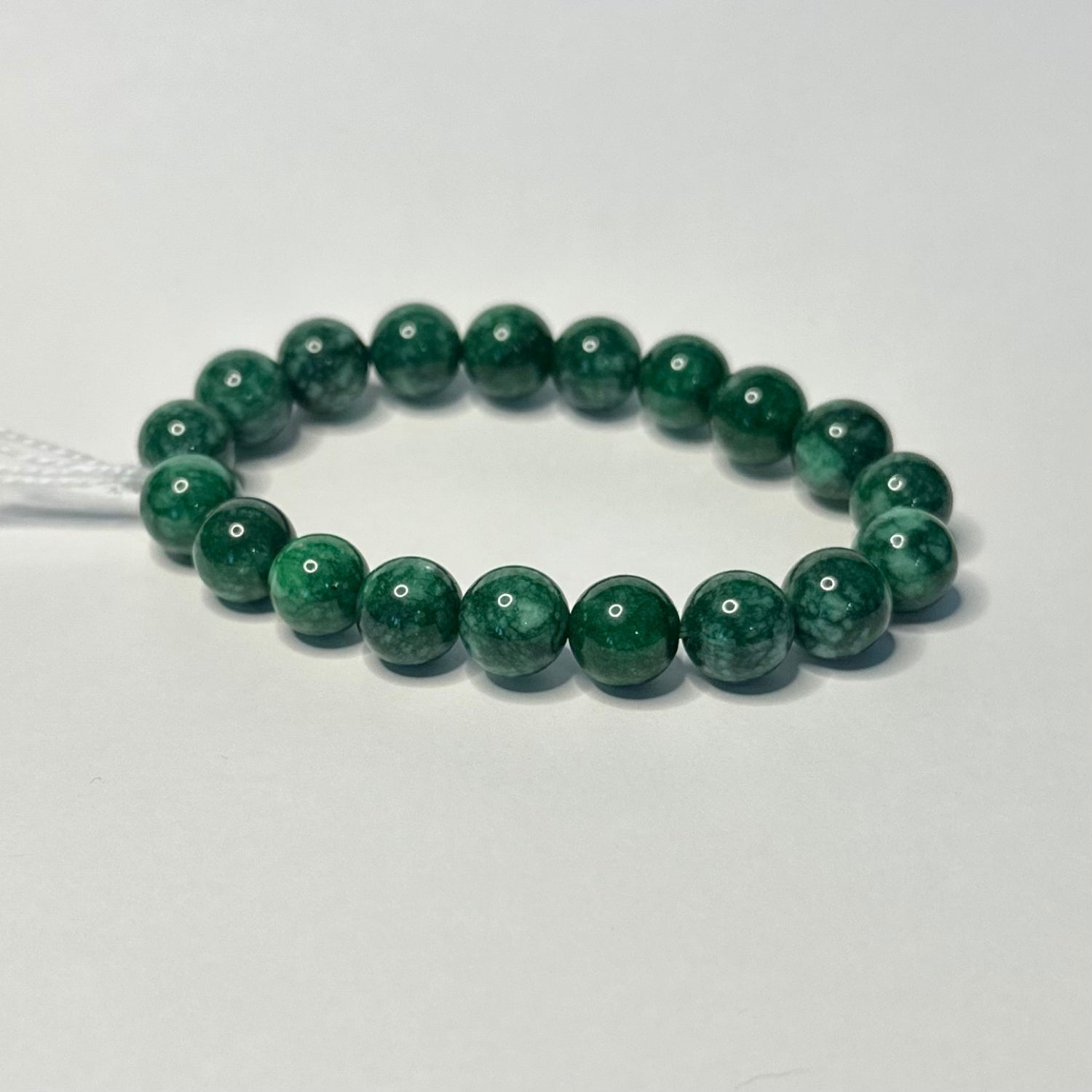 Green Jade Beads Bracelet