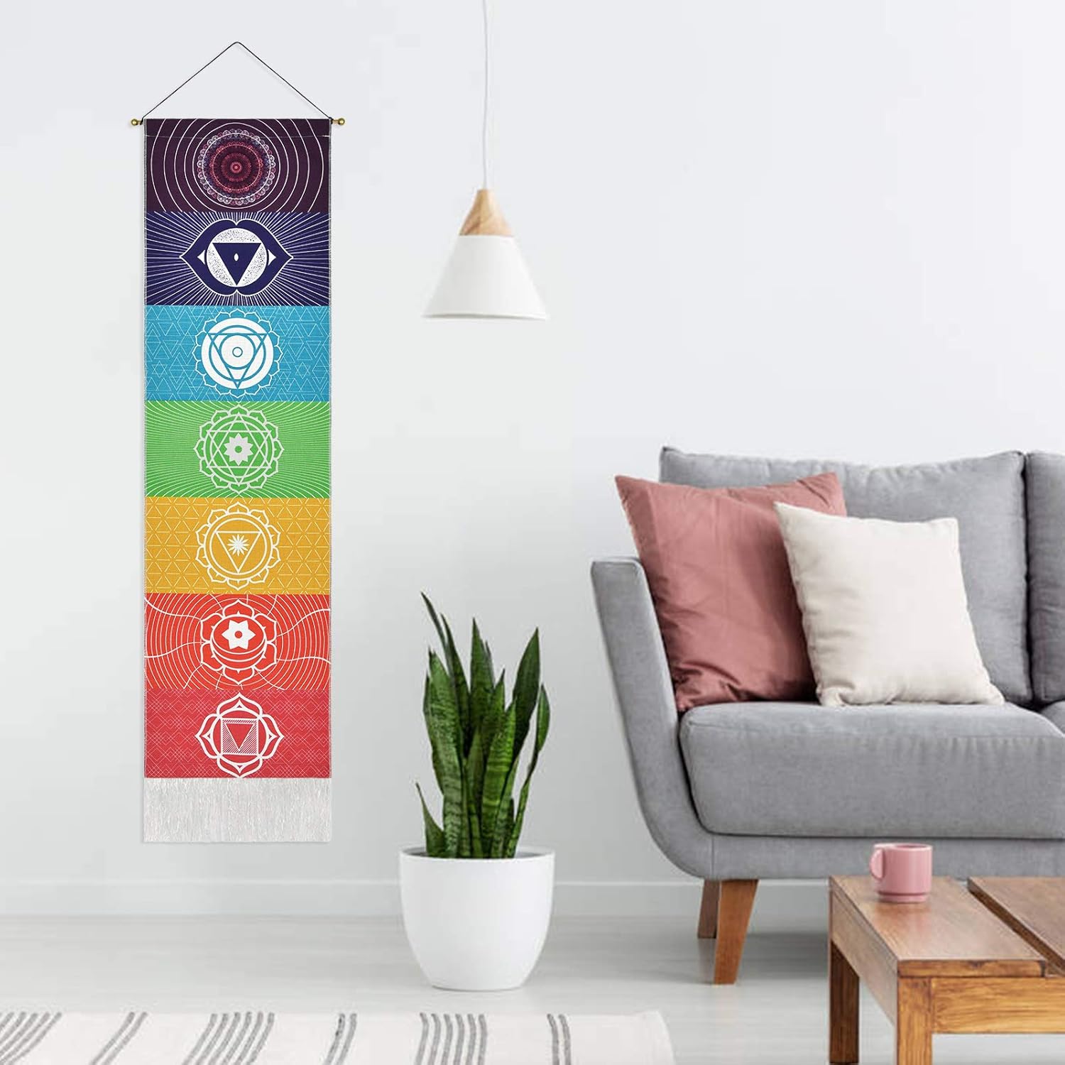 Chakra Wall Hanging 130 x 32.5 cm