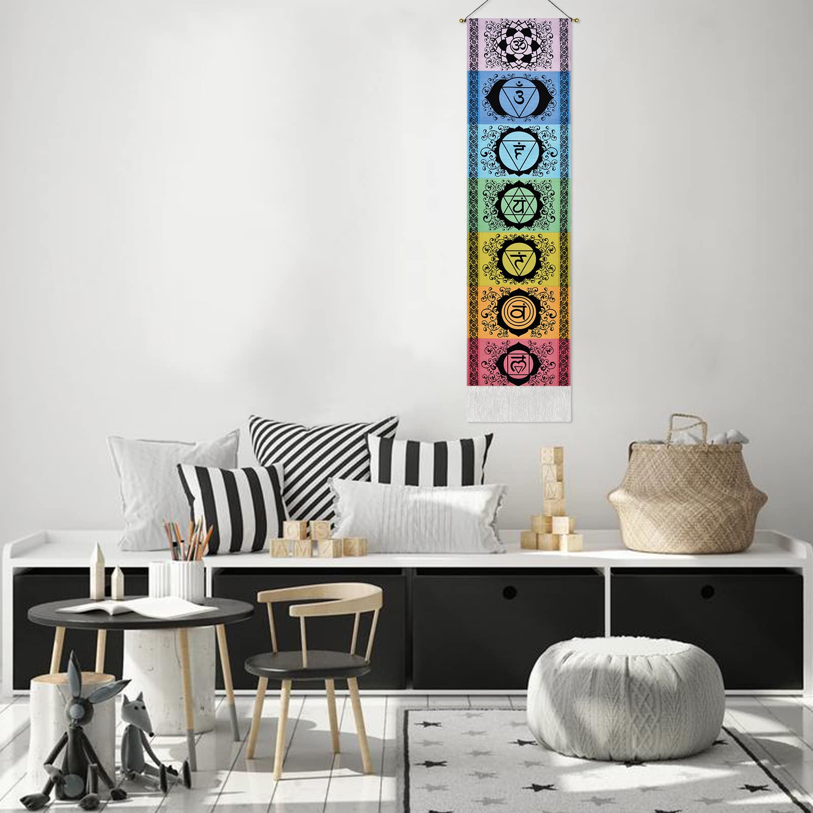 Chakra Wall Hanging 130 x 32.5 cm