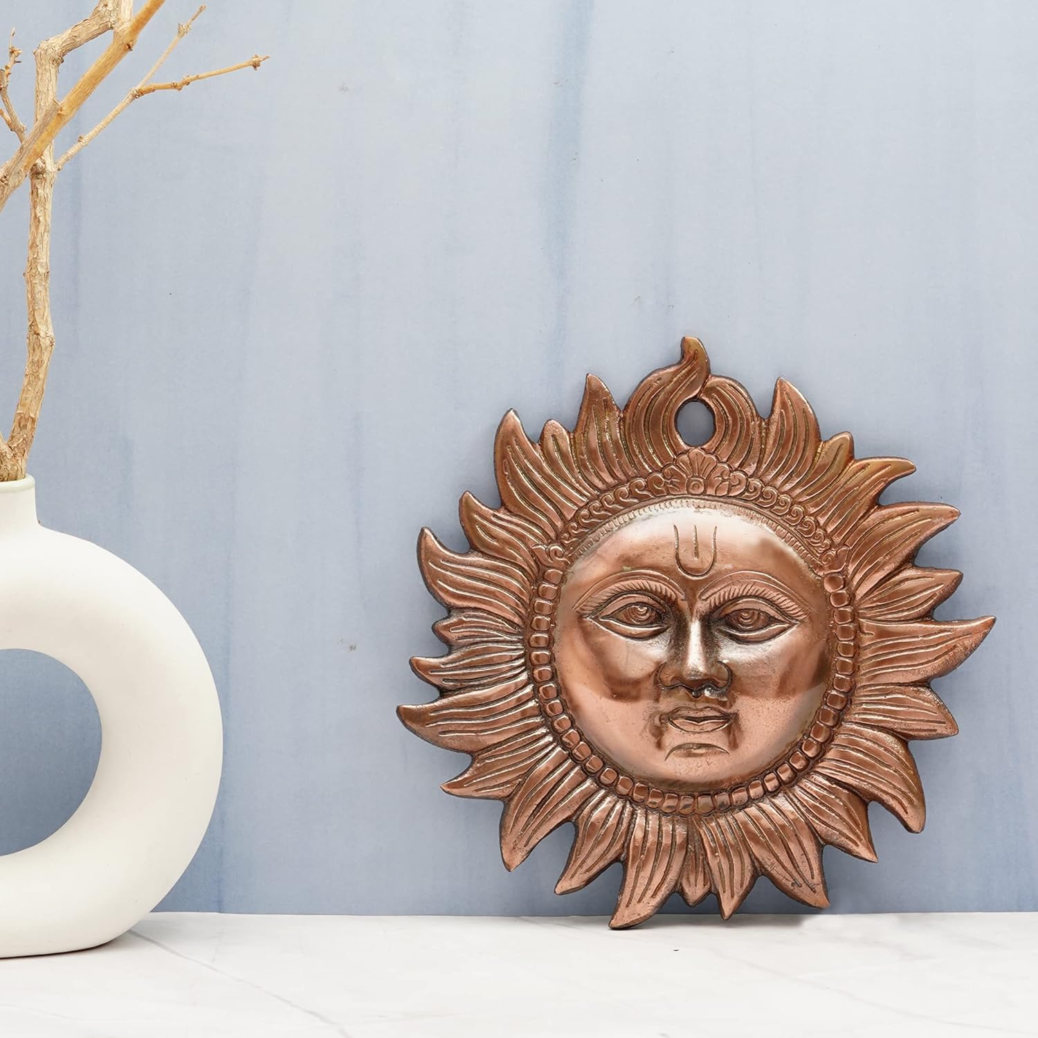 Metal Sun Idol Vastu Wall Decor