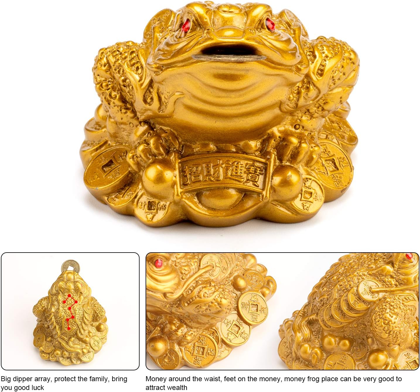 Feng Shui Lucky Money Frog