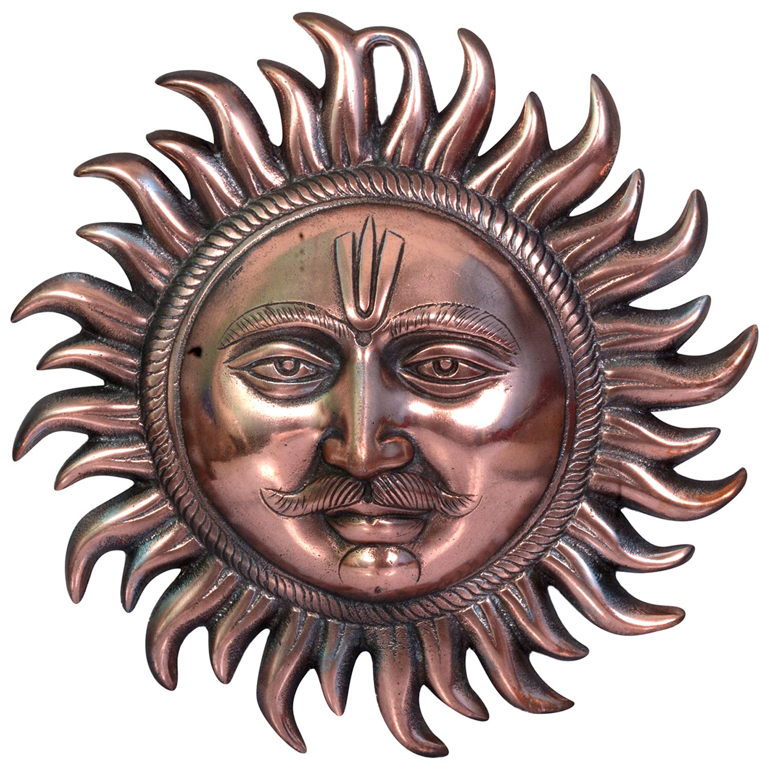 Metal Sun Idol Vastu Wall Decor