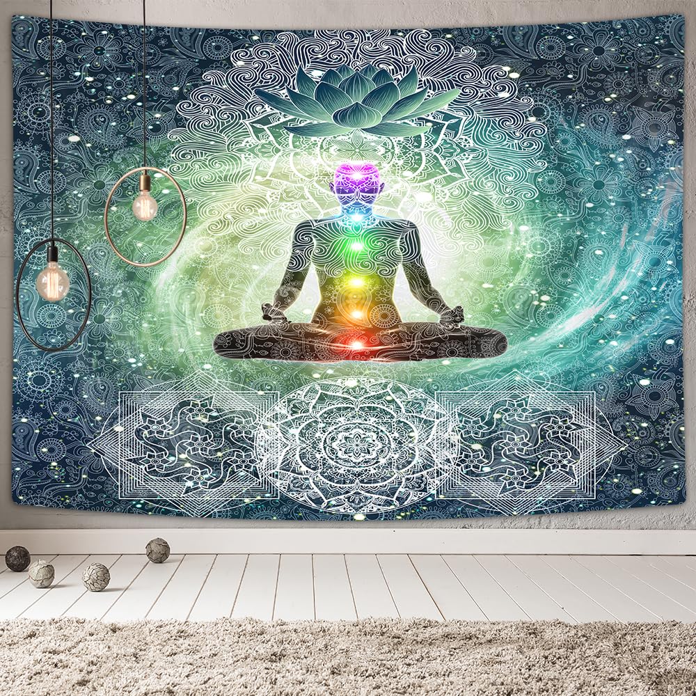 Zen Decor Tapestry Wall Hanging(90W X 70H)