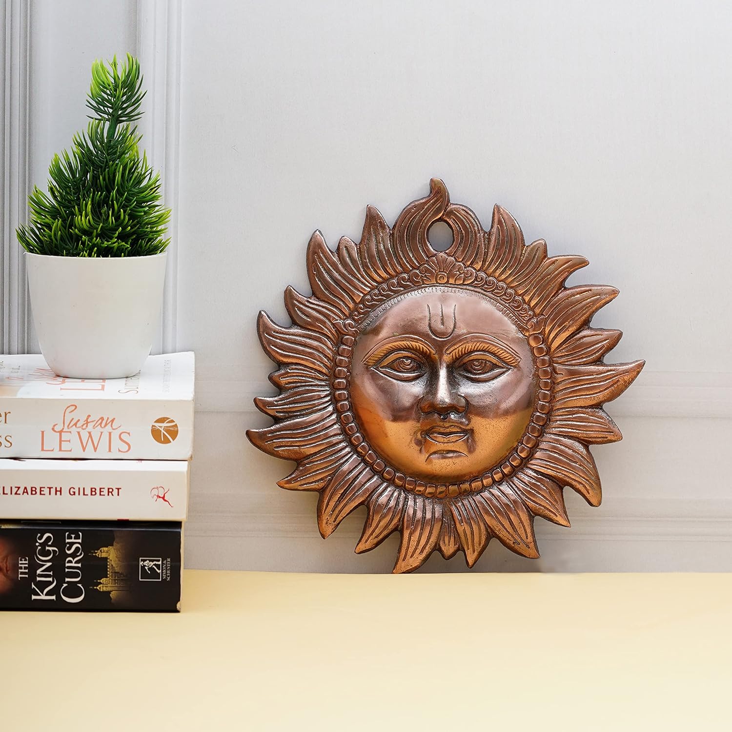 Metal Sun Idol Vastu Wall Decor