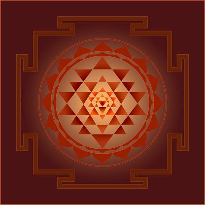 Prana Store Yantra Square Logo